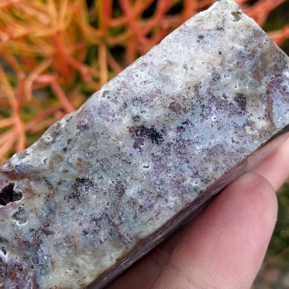 Sugar Druzy Filled Purple Sphalerite Tower - Picture 13 of 17